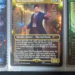 Magic: The Gathering The Fourteenth Doctor Legendary Creature SLD 1584 - Image 1