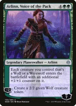 MTG Arlinn, Voice of the Pack ** War of the Spark ** English (NM) - Image 1