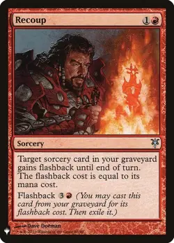 NM Recoup, MTG, The List, Magic the Gathering, 63 - Image 1