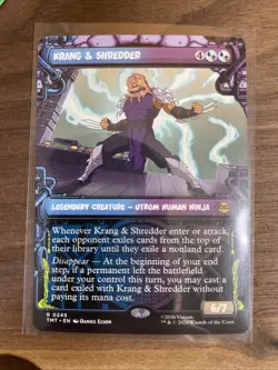 Krang & Shredder (Showcase) 0245 (R) MTG Teenage Mutant Ninja Turtles (TMT) - Image 1