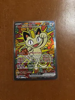 Meowth ex 121/088 ENGLISH Special Illustration Rare - Perfect Order SIR Pokemon - Image 2
