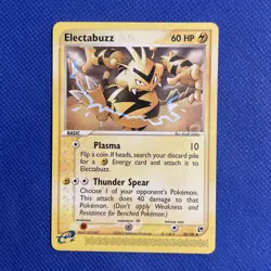 Pokemon EX Sandstorm Electabuzz 35/100 Non-Holo Pack Fresh - Image 1