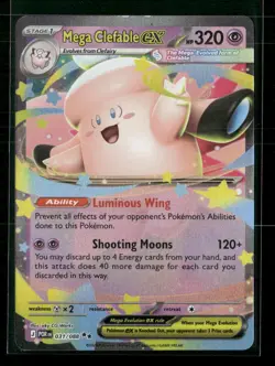 Mega Clefable ex 031/088 Double Rare Perfect Order Pokemon Near Mint - Image 1
