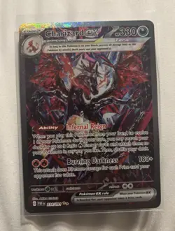 Charizard Ex 234/091 Special Illustration Rare Pokemon SV Paldean Fates NM Mint - Image 1