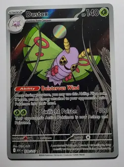 Dustox 220/217 Illustration Rare - Pokemon TCG: Ascended Heroes NM Pack Fresh - Image 1