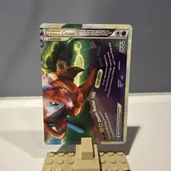 Pokemon TCG Rayquaza & Deoxys LEGEND (Both Halves) Undaunted 89+90/90 Holo Rare - Image 3