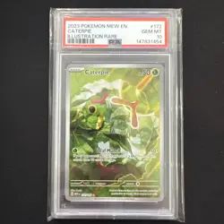 Caterpie 172 Pokemon Scarlet & Violet 151 Illustration Rare PSA 10 - Image 1