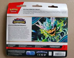 Pokemon TCG Twilight Masquerade 3-Pack Blister Sealed ** Snorlax ** - Image 2