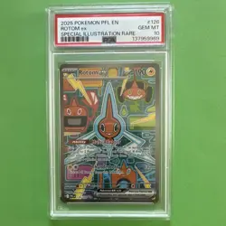 Pokemon Rotom ex Me02 Phantasmal Flames Special Illustration Rare Holo PSA 10 - Image 1