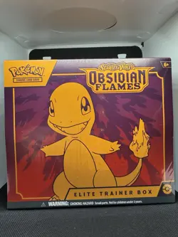 Pokemon: Scarlet & Violet 3: Obsidian Flames Elite Trainer Box - Sealed - Image 1