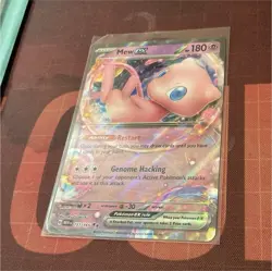 Pokemon TCG Mew ex 151/165 Scarlet & Violet 151 Double Rare Full Art Holo 180HP - Image 1