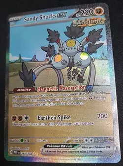 Sandy Shocks EX 250/182 Paradox Rift Illustration Rare Pokemon TCG - Image 1