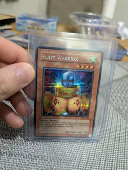 Slate Warrior WC4-003 MP Secret Rare YuGiOh limited Edition WC4 GBA Promo 2004 - Image 1