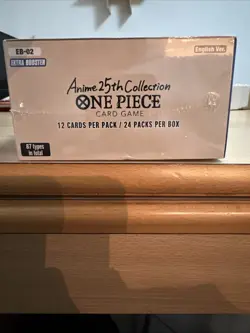 [EB02 - ENG] One Piece EB-02 Booster Box Anime 25th Anniversary English Sealed - Image 4