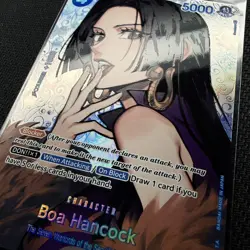 Boa Hancock SP OP01-078 SR (English) One Piece Card Game - NM (See Photos) - Image 4