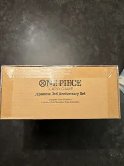 One Piece Card Game Japanese 3rd Anniversary Set ENGLISH Version Sealed OVP - Image 1