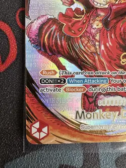 One Piece OP05 2023 Monkey D.Luffy Oda Signature 1st Anniversary - Image 4