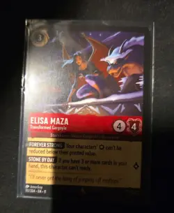 Disney Lorcana Elisa Maza Gargoyle Winterspell 112/204 - Image 1