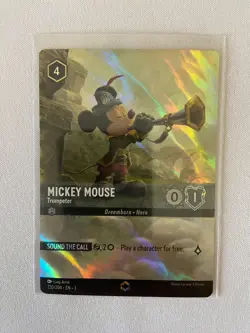 2024 Disney Lorcana Enchanted Mickey Mouse Trumpeter #220 - Image 1