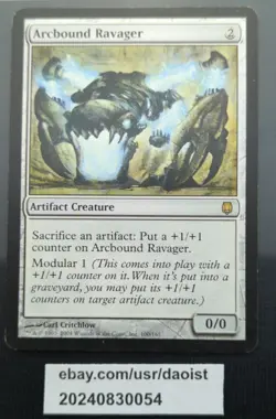 MTG Arcbound Ravager Darksteel Rare Magic The Gathering LP - Image 2