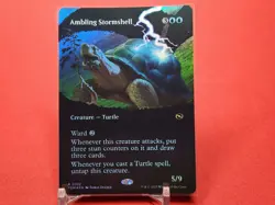Ambling Stormshell (Borderless) Tarkir: Dragonstorm Foil NM - Image 1