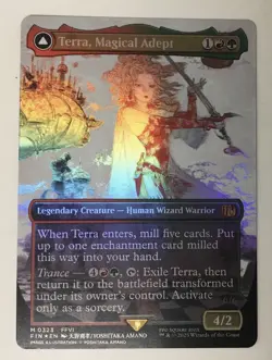 Terra, Magical Adept (Borderless) Final Fantasy Foil - Image 1