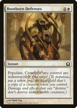 Rootborn Defenses (19) – Return to Ravnica RTR – MTG Magic the Gathering - Image 1