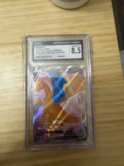 Pokemon Charizard V Promo Holo SWSH050 Sword & Shield CGC 8.5 English - Image 1