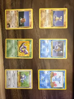 Pokemon Cards - Miscellaneous First Edition Pokemon Cards - Jungle, Rocket, Neo - Image 1