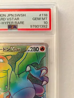 Pokemon TCG PSA 10 Charizard VSTAR HR 118/100 s9 Star Birth Japanese Gem Mint - Image 4