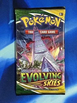 Pokemon 2021 Sword & Shield Evolving Skies Booster Pack Duraludon Nm M Umbreon - Image 1