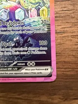 Pokemon Terapagos ex 170/142 Special Illustration Rare Full Art Holo Sv07: Stel… - Image 4