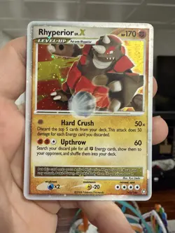 Rhyperior LV. X 145/146 - Pokemon TCG Legends Awakened Ultra Rare Holo NM - Image 1
