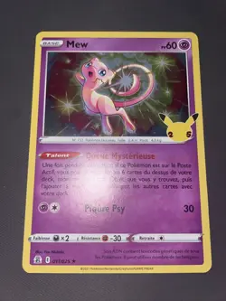 MEW HOLO - POKEMON 011/025 CELEBRATIONS 25 ANS NEUF FRANCAIS - Image 1