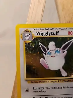 Vintage 1999 Pokemon TCG Jungle Unlimited Wigglytuff Holo 16/64 - Image 2