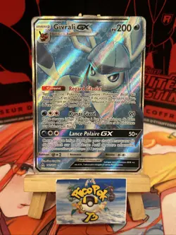 Carte Pokemon : Givrali GX 141/156 Ultra Prisme Francaise - Image 1