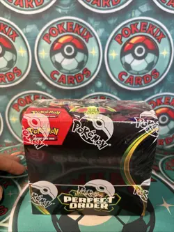 Pokemon TCG Mega Evolutions Perfect Order Booster Box Sealed Brand New - Image 1
