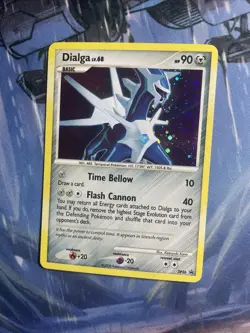Pokemon TCG Dialga LV 68 - 2008 Holo - Black Star Promo DP26 Super Rare - Image 2