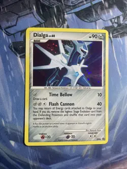 Pokemon TCG Dialga LV 68 - 2008 Holo - Black Star Promo DP26 Super Rare - Image 3