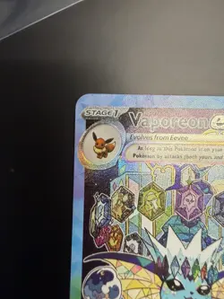 Pokemon: Prismatic Evolutions Vaporeon ex 149/131 Special Illustration Rare - Image 2