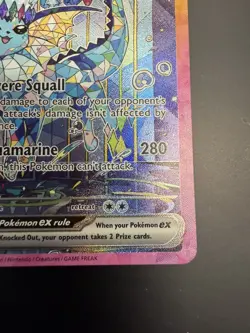 Pokemon: Prismatic Evolutions Vaporeon ex 149/131 Special Illustration Rare - Image 4
