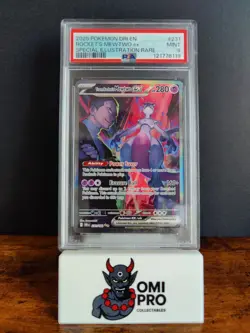Team Rockets Mewtwo Destined Rivals EX 231/182 Pokemon PSA 9 - Image 1