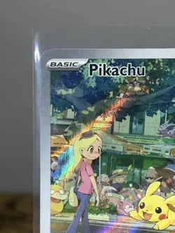 Pokemon TCG Pikachu IR 173/165 Sv: Scarlet & Violet 151 Illustration Rare Holo - Image 2