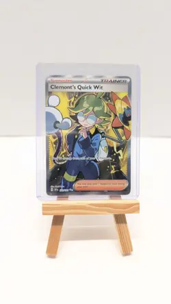 Pokemon TCG, Clemont's Quick Wit 229/191 - Surging Sparks - Image 1