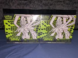 2x Pokemon TCG Perfect Order Pokemon Center Exclusive Elite Trainer Box ETB - Image 1