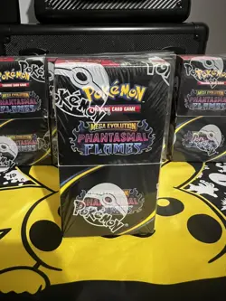Pokemon TCG: Phantasmal Flames Half Booster Box (18 Packs) - Brand New Sealed - Image 1