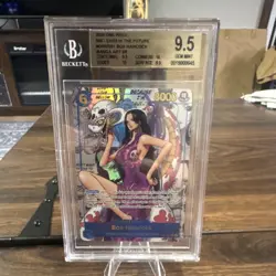 Boa Hancock - OP07-051 (SR Holo Manga Art) 500 Years in the Future One Piece CCG - Image 1
