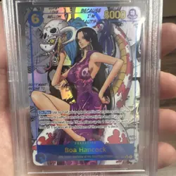 Boa Hancock - OP07-051 (SR Holo Manga Art) 500 Years in the Future One Piece CCG - Image 3