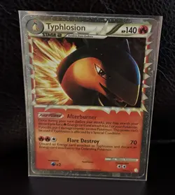 Typhlosion Holo Pokemon Card 110/123 Pokemon Card Rare - Image 1