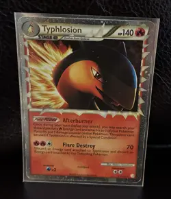 Typhlosion Holo Pokemon Card 110/123 Pokemon Card Rare - Image 2